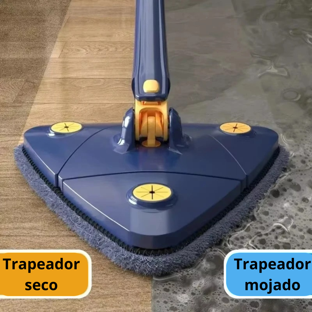 Mopa giratoria multifuncional.