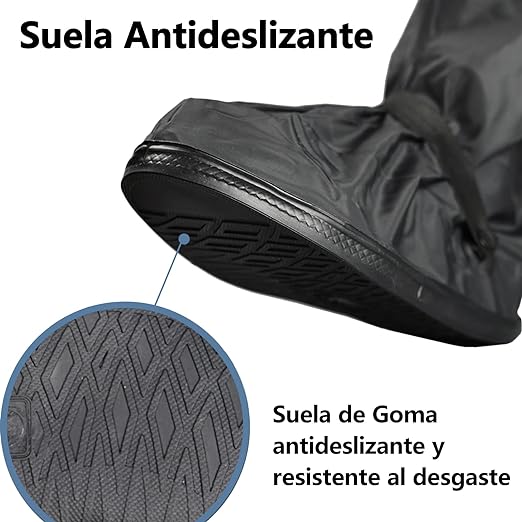 CUBRECALZADO IMPERMEABLE CON ZUELA UNISEX