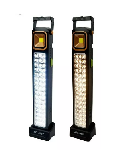 LAMPARA SOLAR LUZ EMERGENCIA RECARGABLE