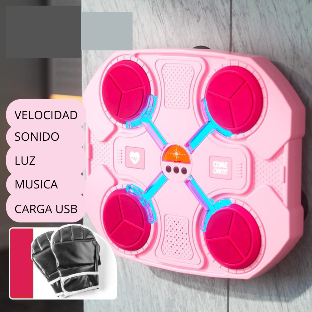 Maquina De Boxeo Musical Con Guantes