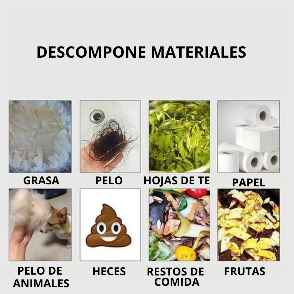 Limpiador de Drenaje. PACK X 3